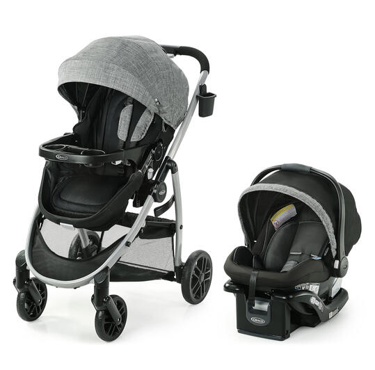 Graco Modes Pramette Travel System | Stroller & Car Seat Combo